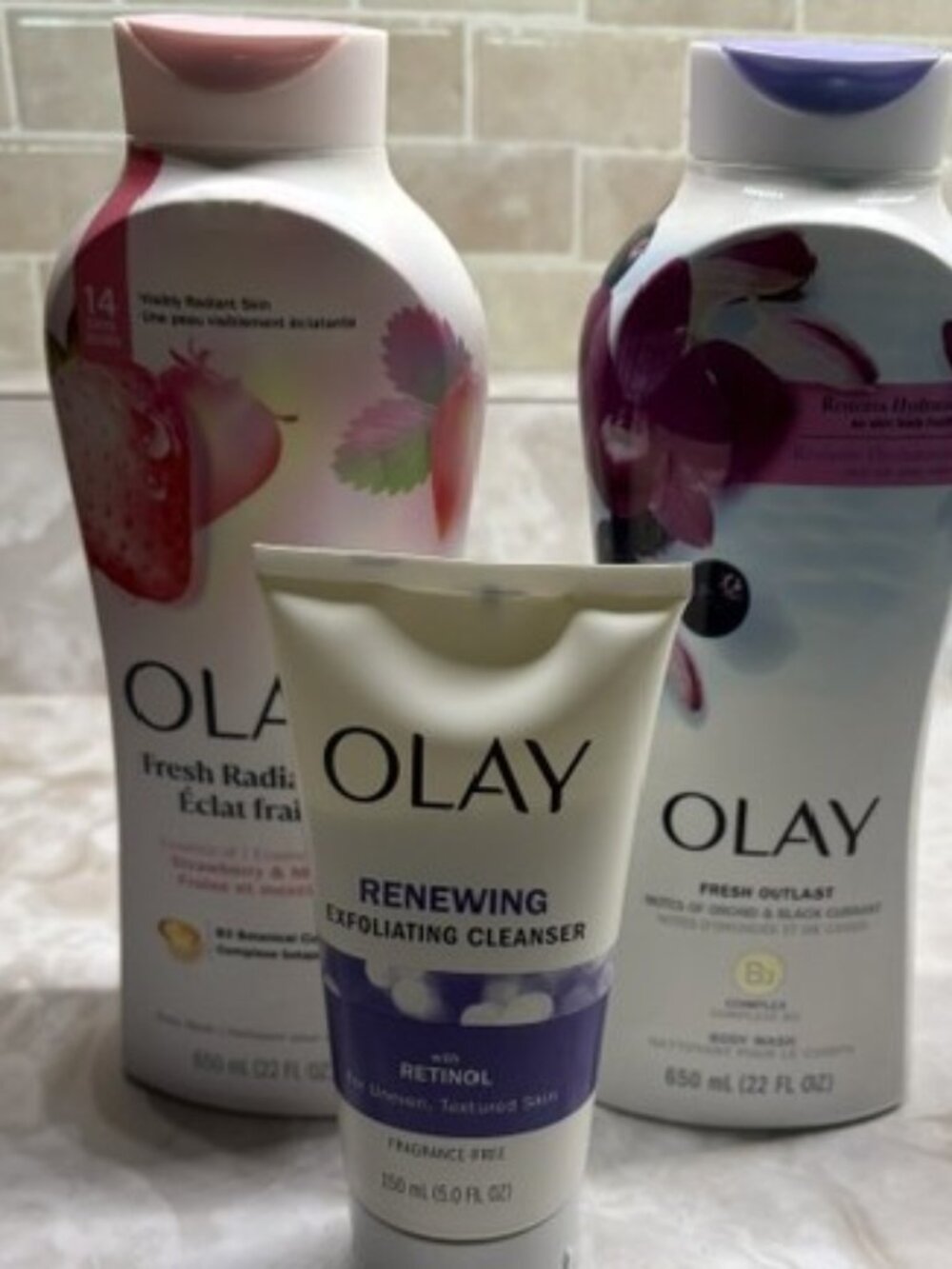 3 olay products